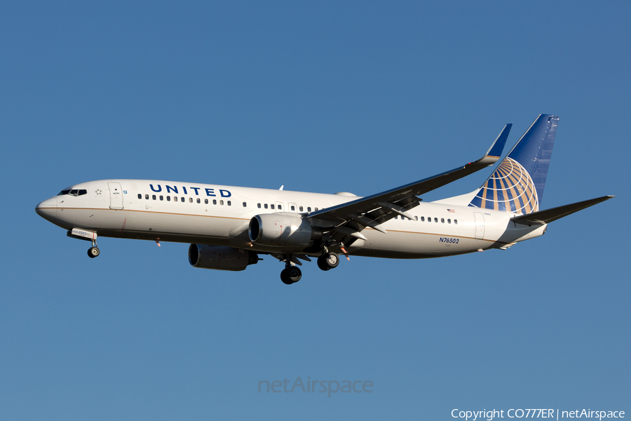 United Airlines Boeing 737-824 (N76502) | Photo 18713