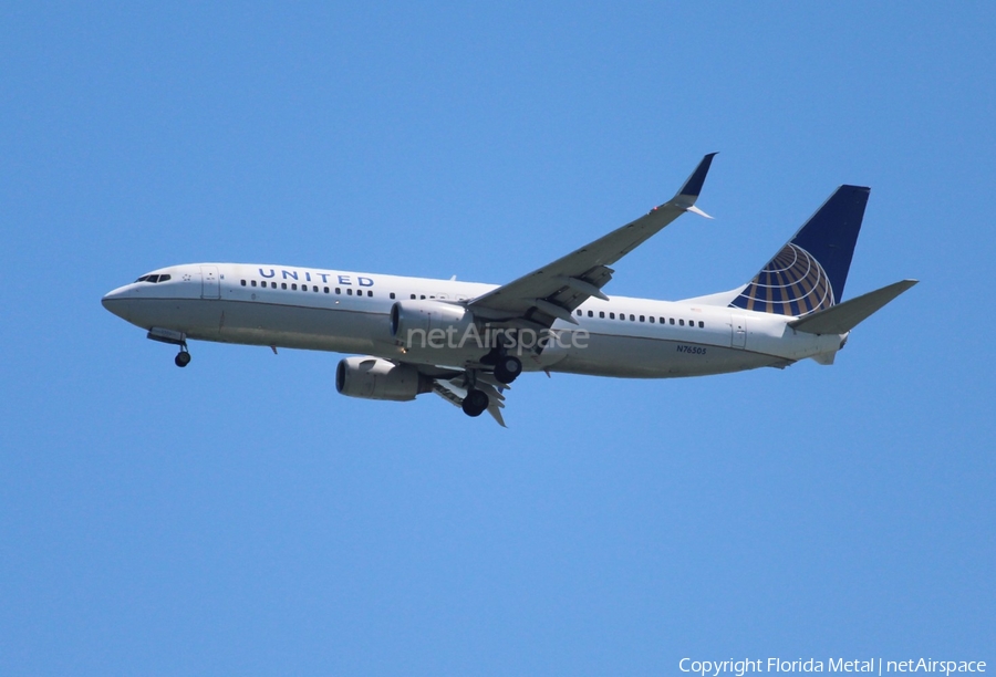 United Airlines Boeing 737-824 (N76505) | Photo 311372