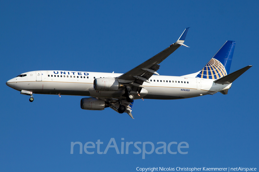 United Airlines Boeing 737-824 (N76505) | Photo 158751