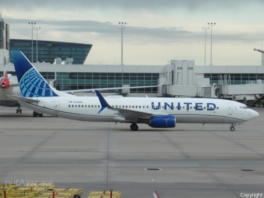 United Airlines Boeing 737-824 (N76514) | Photo 623123
