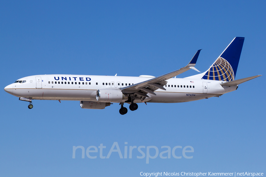 United Airlines Boeing 737-824 (N76514) | Photo 127353
