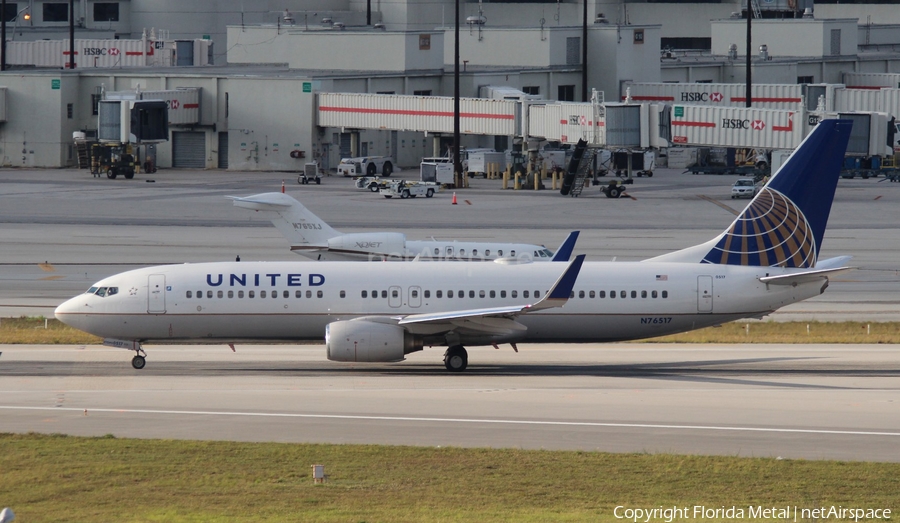 United Airlines Boeing 737-824 (N76517) | Photo 406794