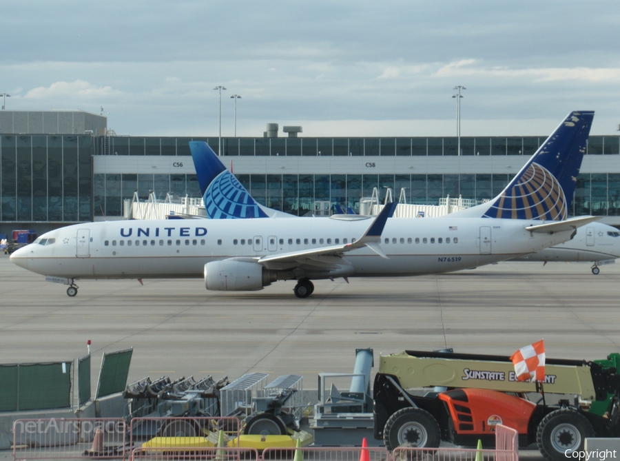United Airlines Boeing 737-824 (N76519) | Photo 623117