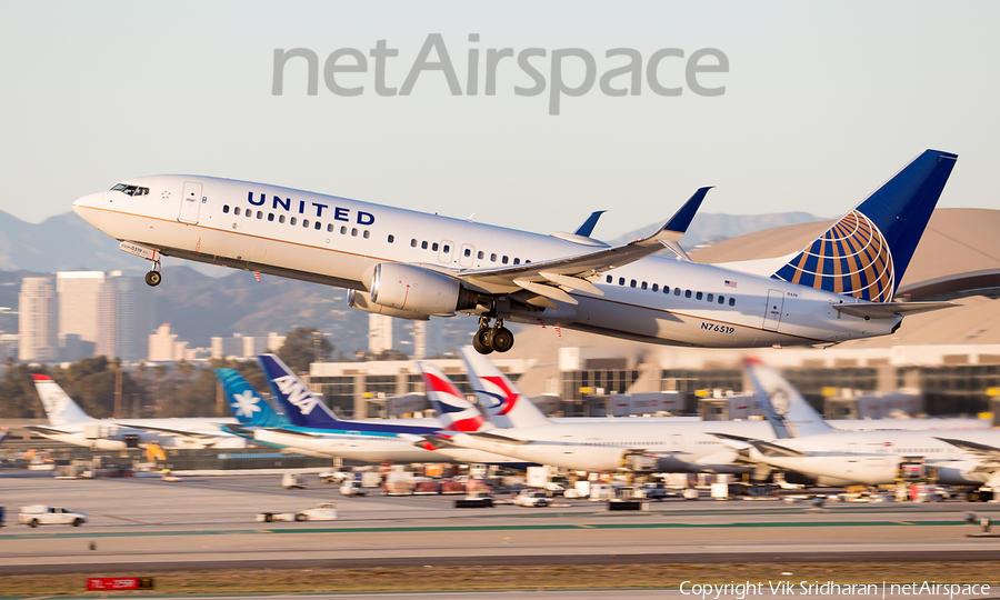 United Airlines Boeing 737-824 (N76519) | Photo 217386