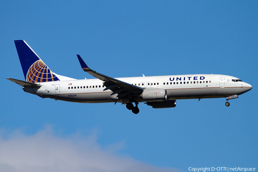 United Airlines Boeing 737-824 (N76519) | Photo 363681