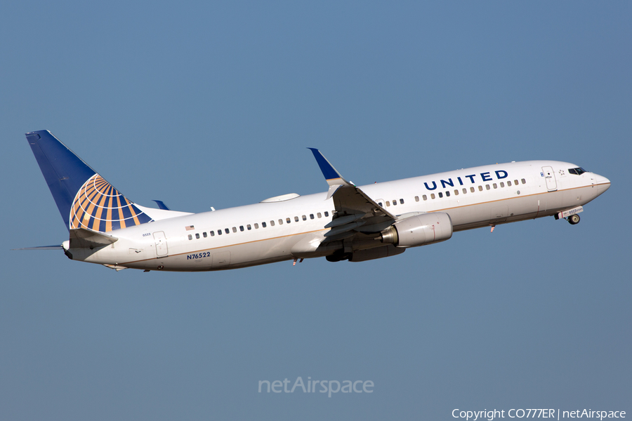 United Airlines Boeing 737-824 (N76522) | Photo 59565