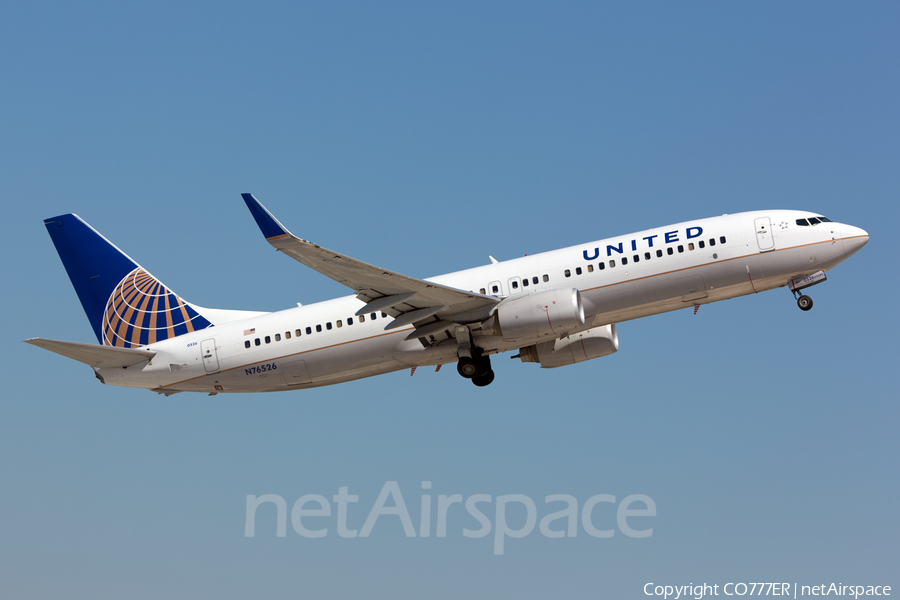 United Airlines Boeing 737-824 (N76526) | Photo 42598