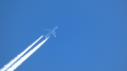 American Airlines Boeing 777-223(ER) (N765AN) at  In Flight, Guernsey