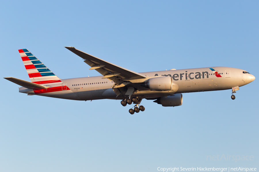 American Airlines Boeing 777-223(ER) (N765AN) | Photo 226258