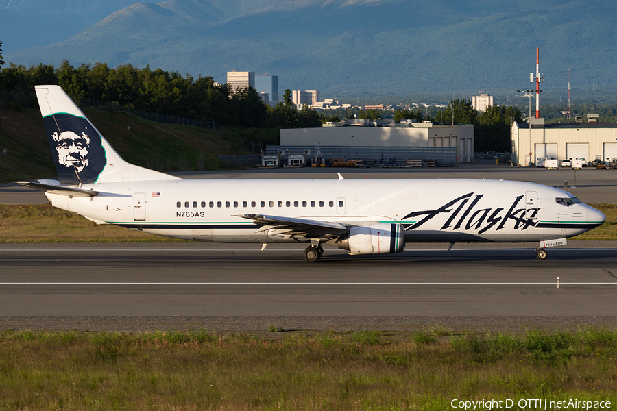Alaska Airlines Boeing 737-4Q8(C) (N765AS) | Photo 184428