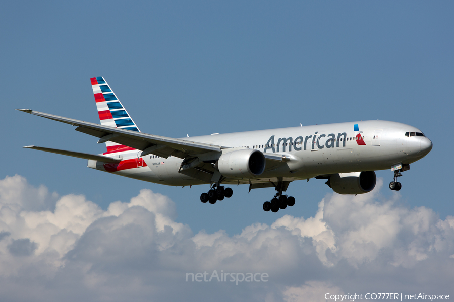 American Airlines Boeing 777-223(ER) (N766AN) | Photo 117156