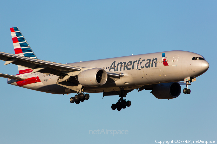 American Airlines Boeing 777-223(ER) (N766AN) | Photo 92415