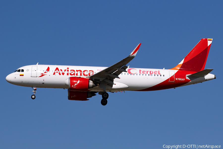 Avianca Airbus A320-251N (N766AV) | Photo 538808