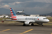 American Airlines Airbus A319-112 (N766US) at  Mexico City - Lic. Benito Juarez International, Mexico