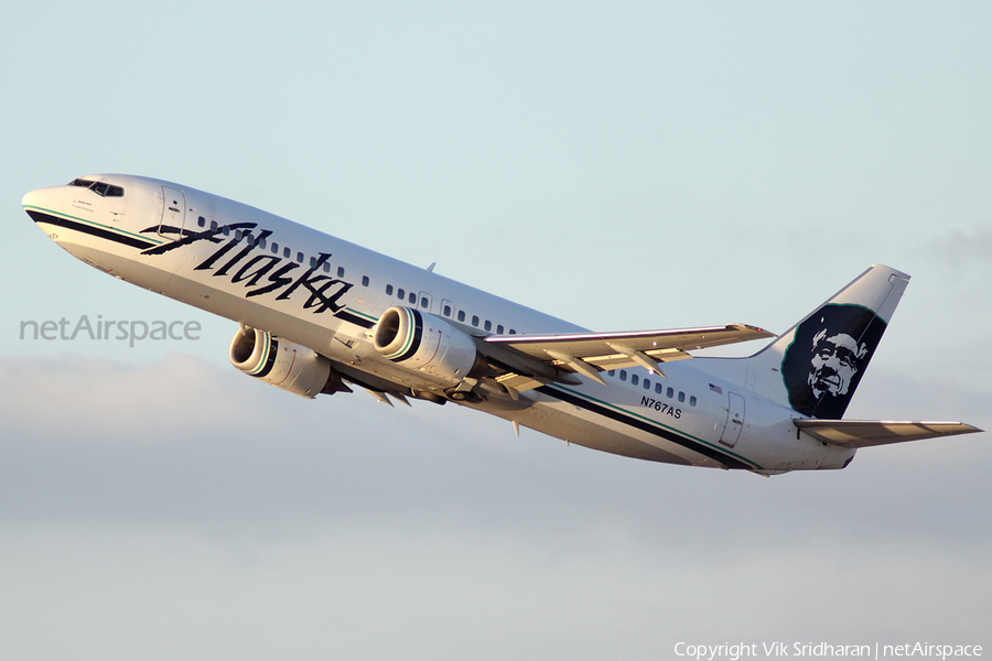 Alaska Airlines Boeing 737-490 (N767AS) | Photo 12863