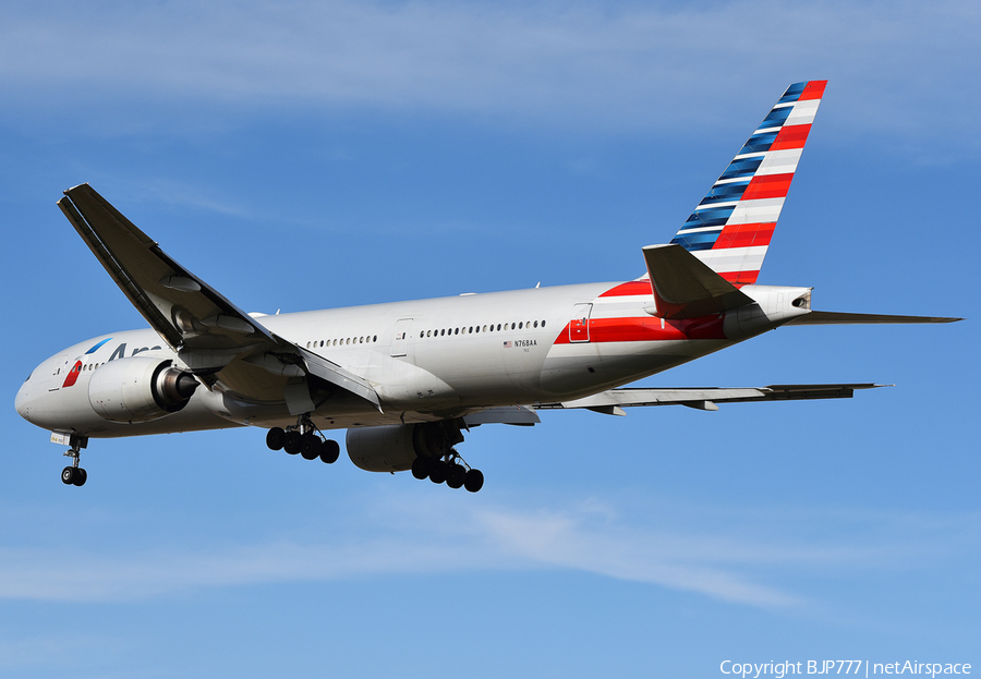 American Airlines Boeing 777-223(ER) (N768AA) | Photo 296924