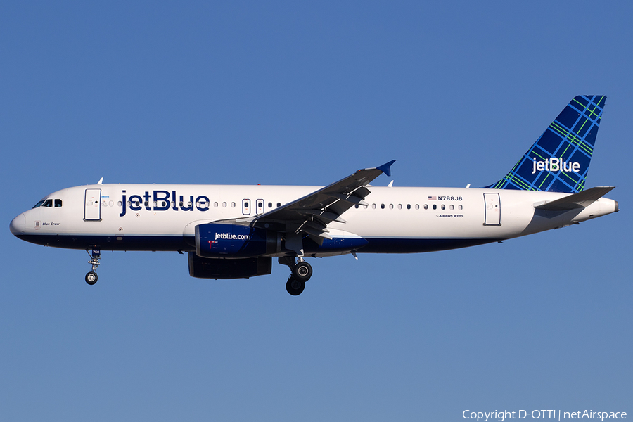 JetBlue Airways Airbus A320-232 (N768JB) | Photo 546969