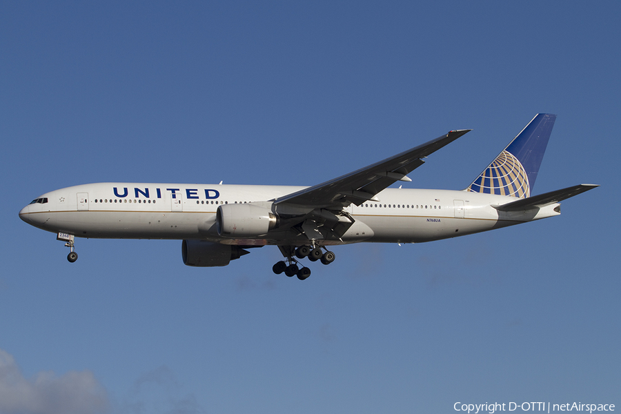 United Airlines Boeing 777-222 (N768UA) | Photo 375814