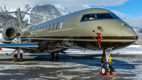 (Private) Bombardier BD-700-2A12 Global 7500 (N769F) at  Samedan - St. Moritz, Switzerland