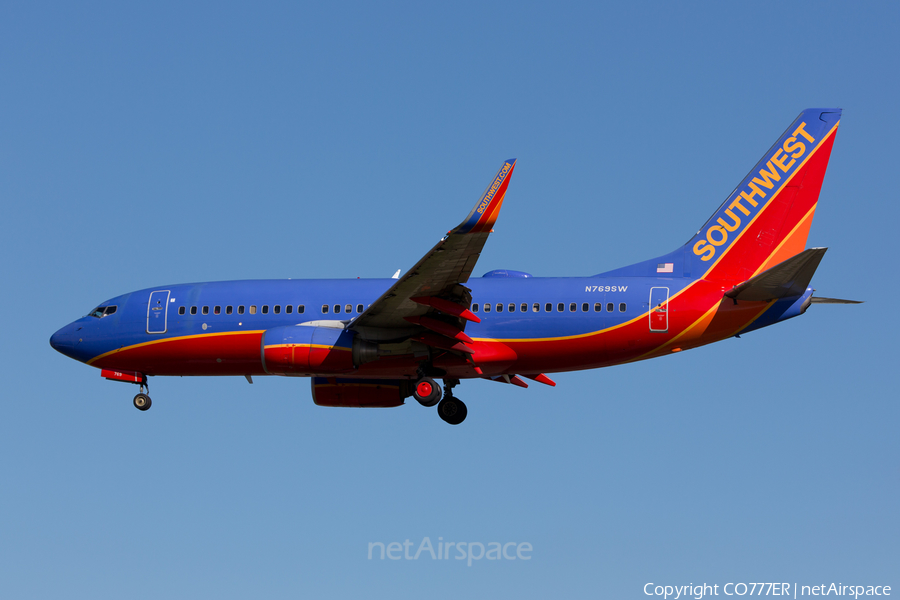 Southwest Airlines Boeing 737-7H4 (N769SW) | Photo 40410