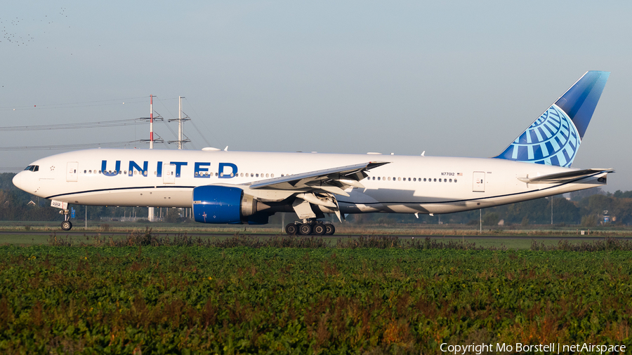 United Airlines Boeing 777-224(ER) (N77012) | Photo 531752