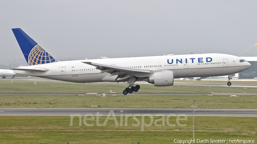 United Airlines Boeing 777-224(ER) (N77014) | Photo 356477