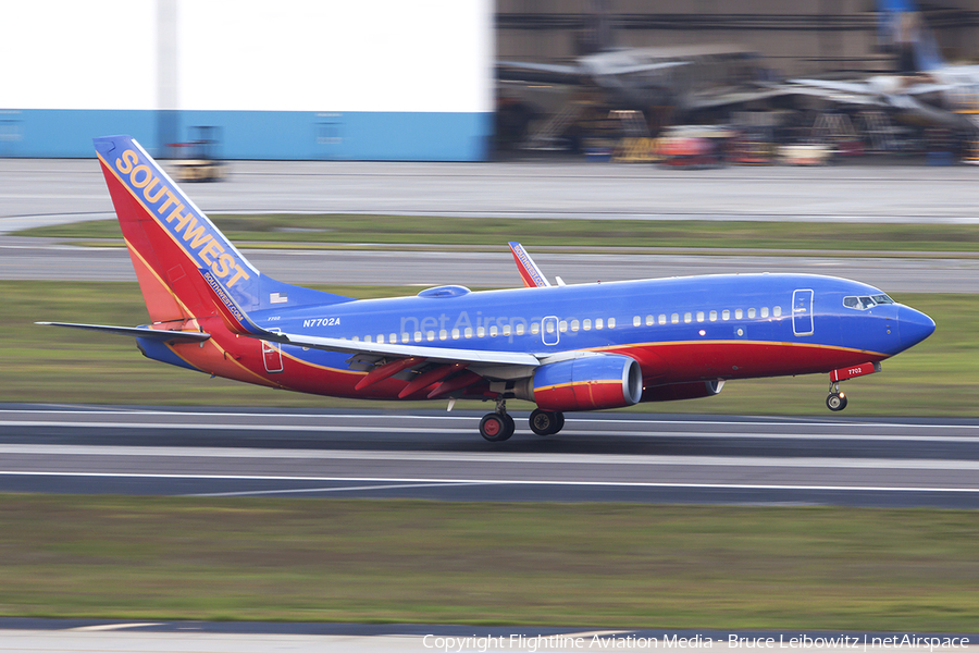 Southwest Airlines Boeing 737-7BD (N7702A) | Photo 450289