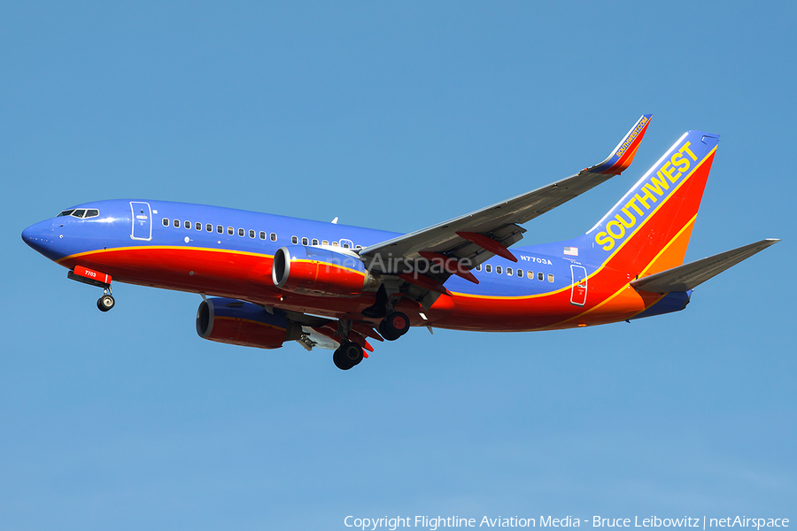 Southwest Airlines Boeing 737-76N (N7703A) | Photo 109150