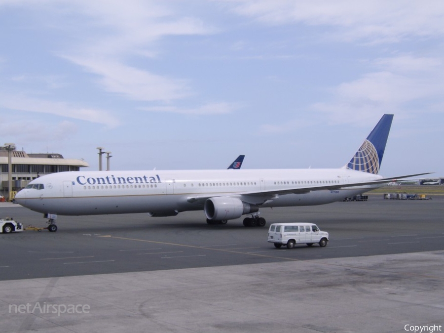 Continental Airlines Boeing 767-424(ER) (N77066) | Photo 573297