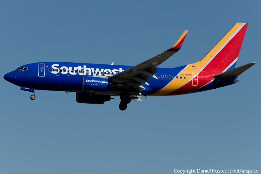 Southwest Airlines Boeing 737-76N (N7707C) | Photo 446859