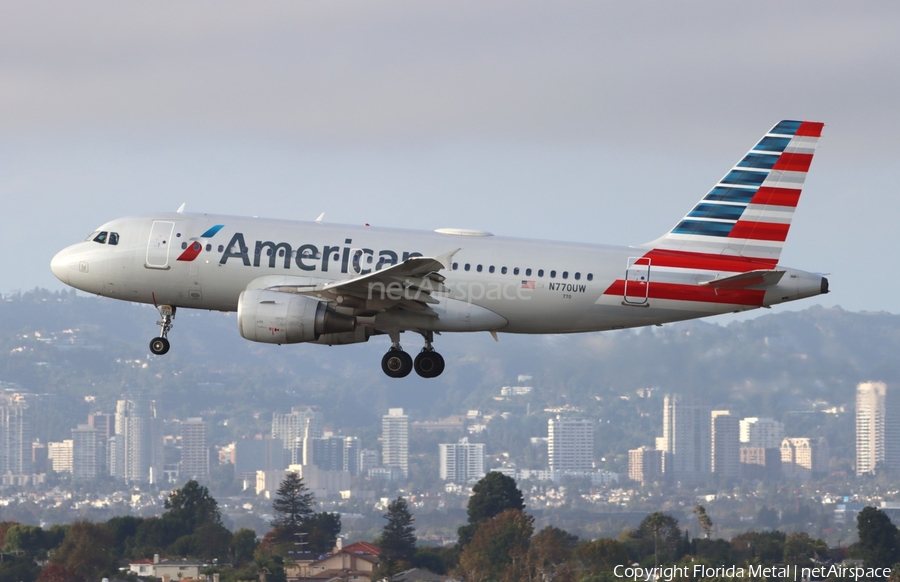 American Airlines Airbus A319-132 (N770UW) | Photo 615315