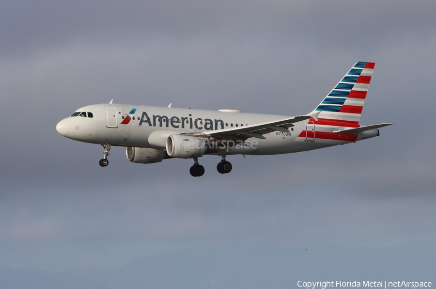 American Airlines Airbus A319-132 (N770UW) | Photo 670512