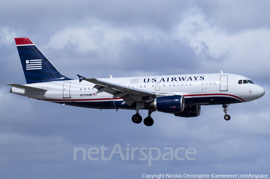 US Airways Airbus A319-132 (N770UW) | Photo 161273