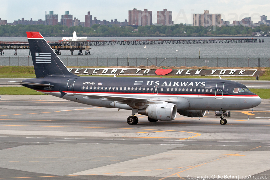 US Airways Airbus A319-132 (N770UW) | Photo 500843