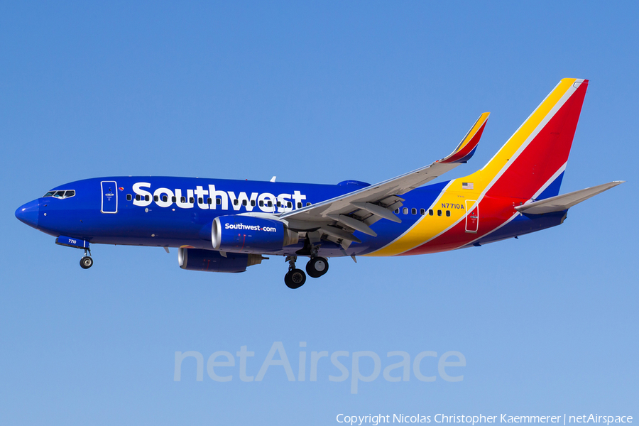 Southwest Airlines Boeing 737-76N (N7710A) | Photo 127371