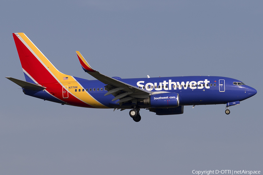 Southwest Airlines Boeing 737-7BD (N7711N) | Photo 537483