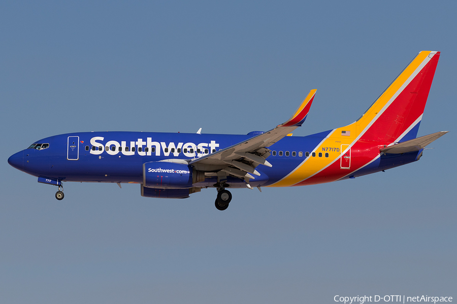 Southwest Airlines Boeing 737-76N (N7717D) | Photo 201159