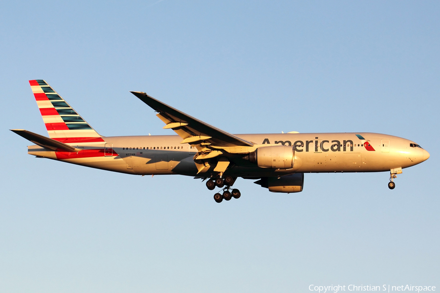 American Airlines Boeing 777-223(ER) (N771AN) | Photo 482535