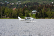 (Private) Cessna U206G Stationair 6 (N77206) at  Beluga Lake Seaplane Base - Homer, United States