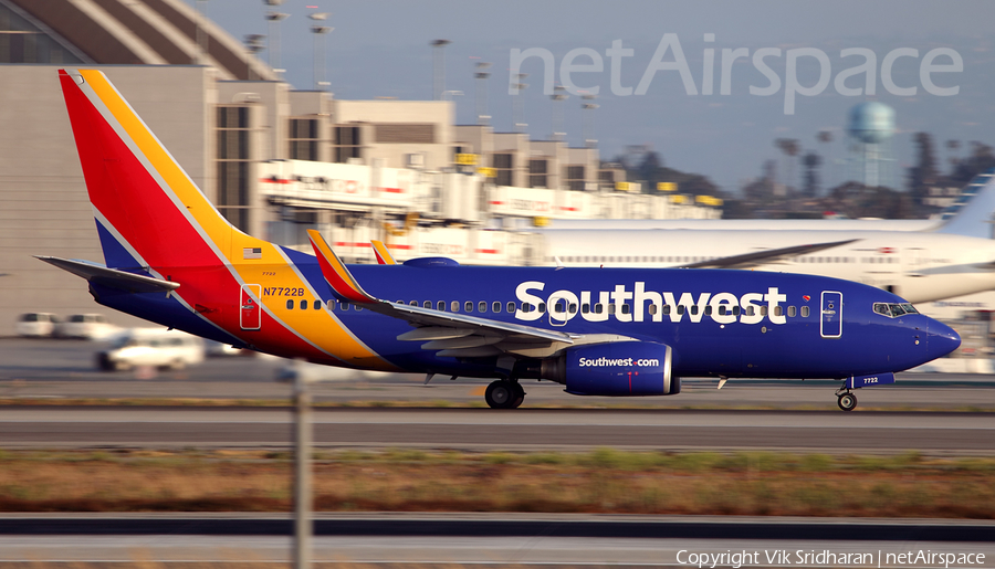 Southwest Airlines Boeing 737-76N (N7722B) | Photo 115630