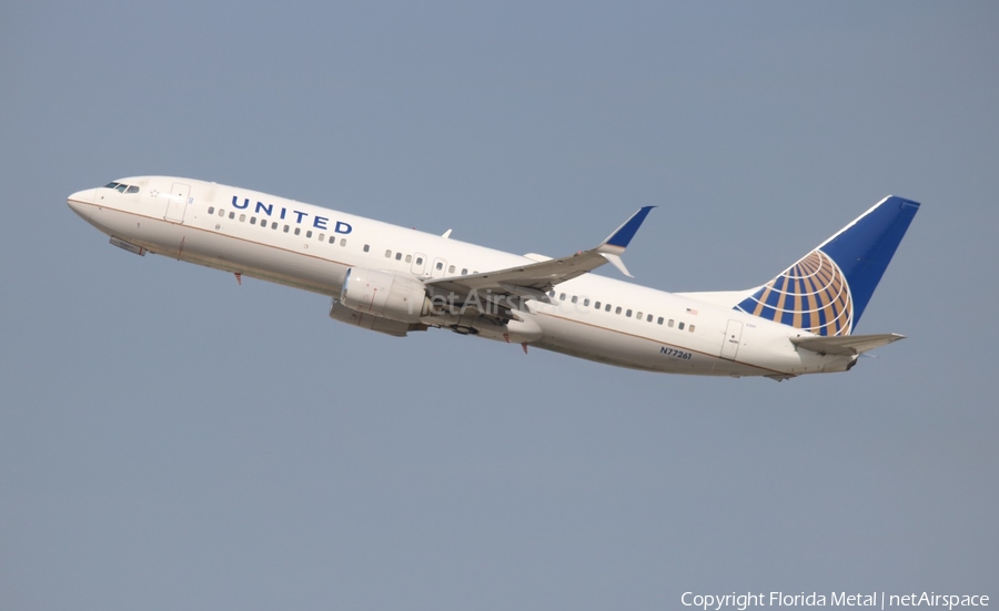 United Airlines Boeing 737-824 (N77261) | Photo 406821