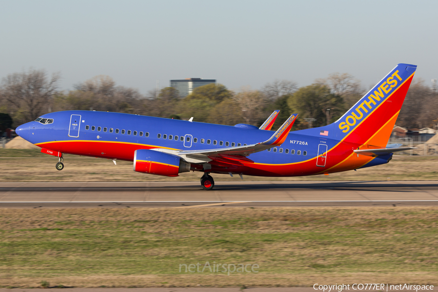 Southwest Airlines Boeing 737-7BD (N7726A) | Photo 22372