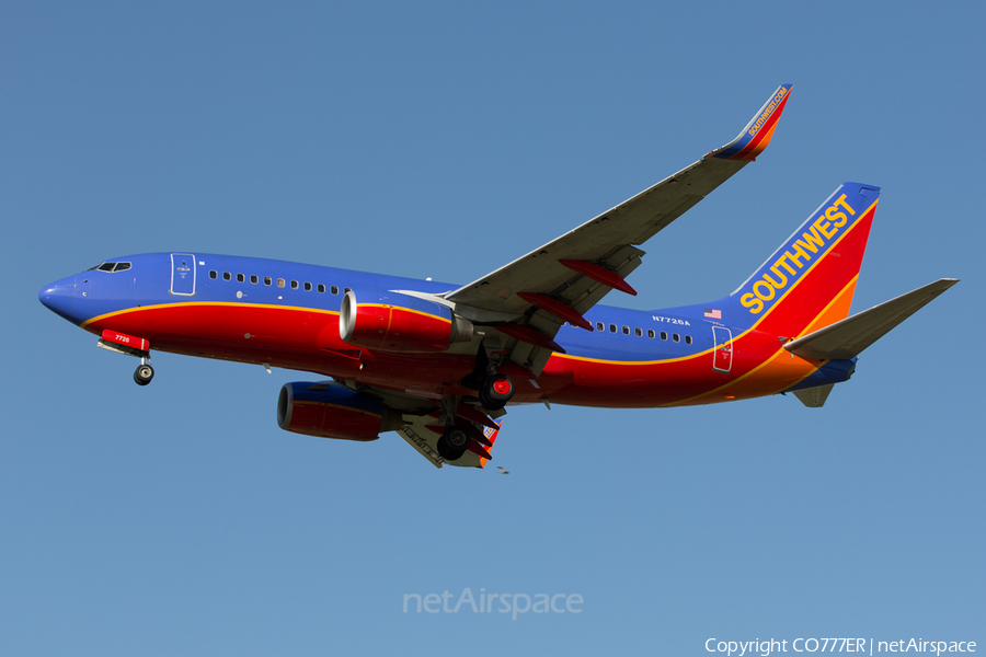 Southwest Airlines Boeing 737-7BD (N7726A) | Photo 58526