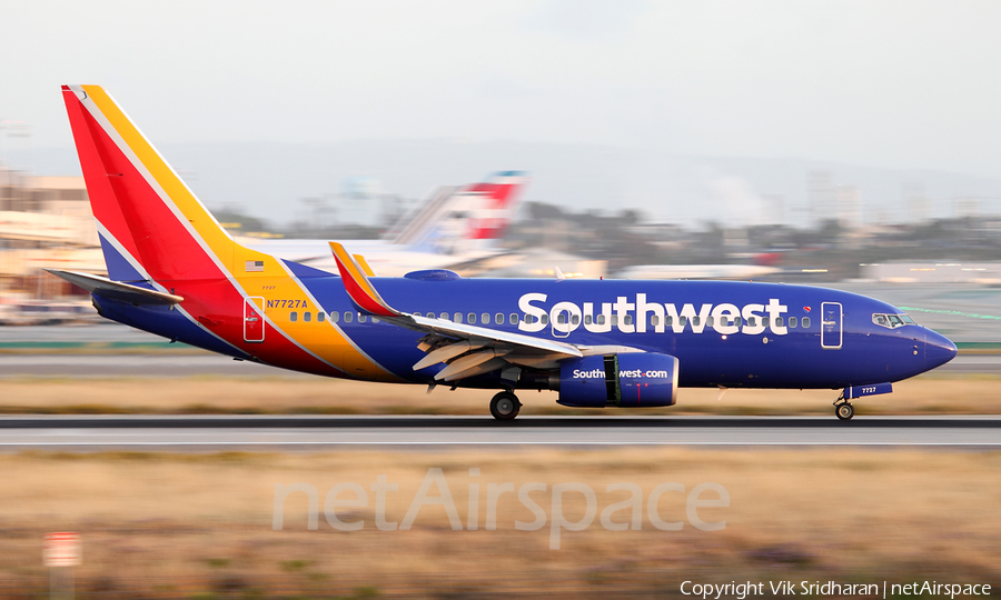 Southwest Airlines Boeing 737-76N (N7727A) | Photo 160329