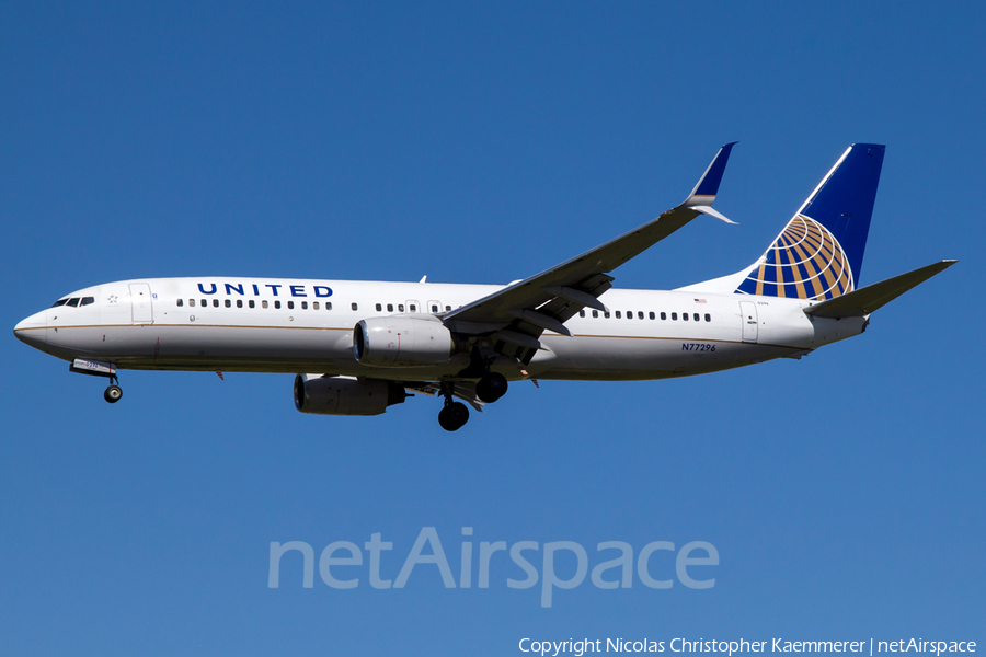 United Airlines Boeing 737-824 (N77296) | Photo 161199