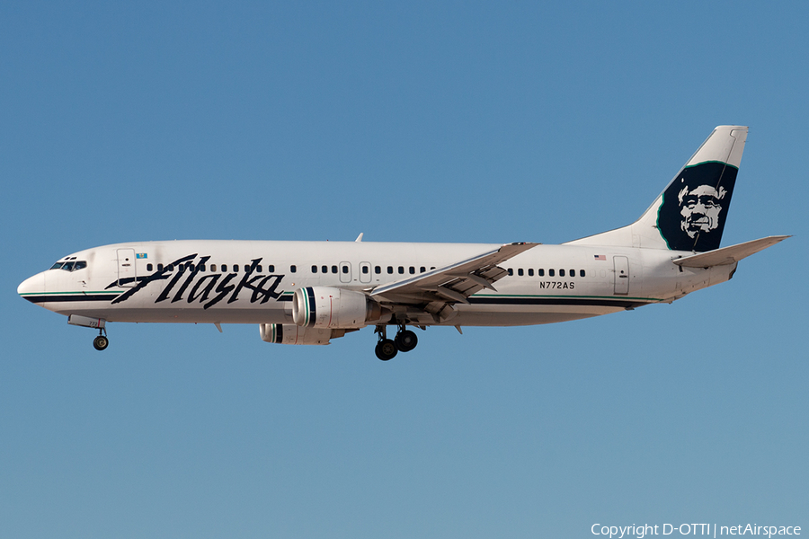 Alaska Airlines Boeing 737-4Q8 (N772AS) | Photo 181095