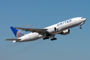 United Airlines Boeing 777-222 (N772UA) at  Barcelona - El Prat, Spain