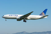 United Airlines Boeing 777-222 (N772UA) at  Barcelona - El Prat, Spain