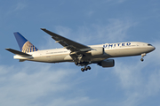 United Airlines Boeing 777-222 (N772UA) at  Madrid - Barajas, Spain