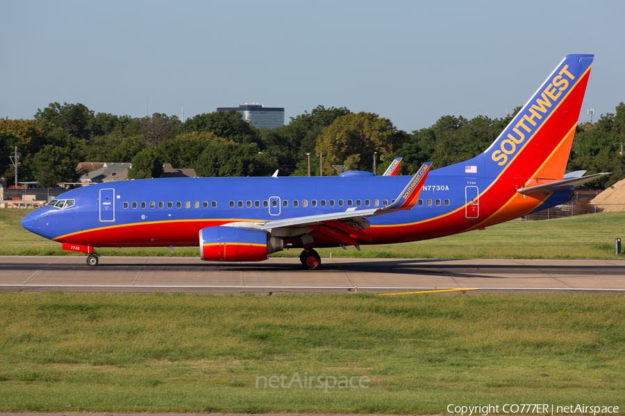 Southwest Airlines Boeing 737-7BD (N7730A) | Photo 187408